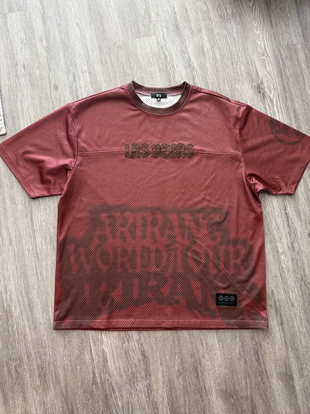 BTS Arirang City Jersey Las Vegas- Size Medium